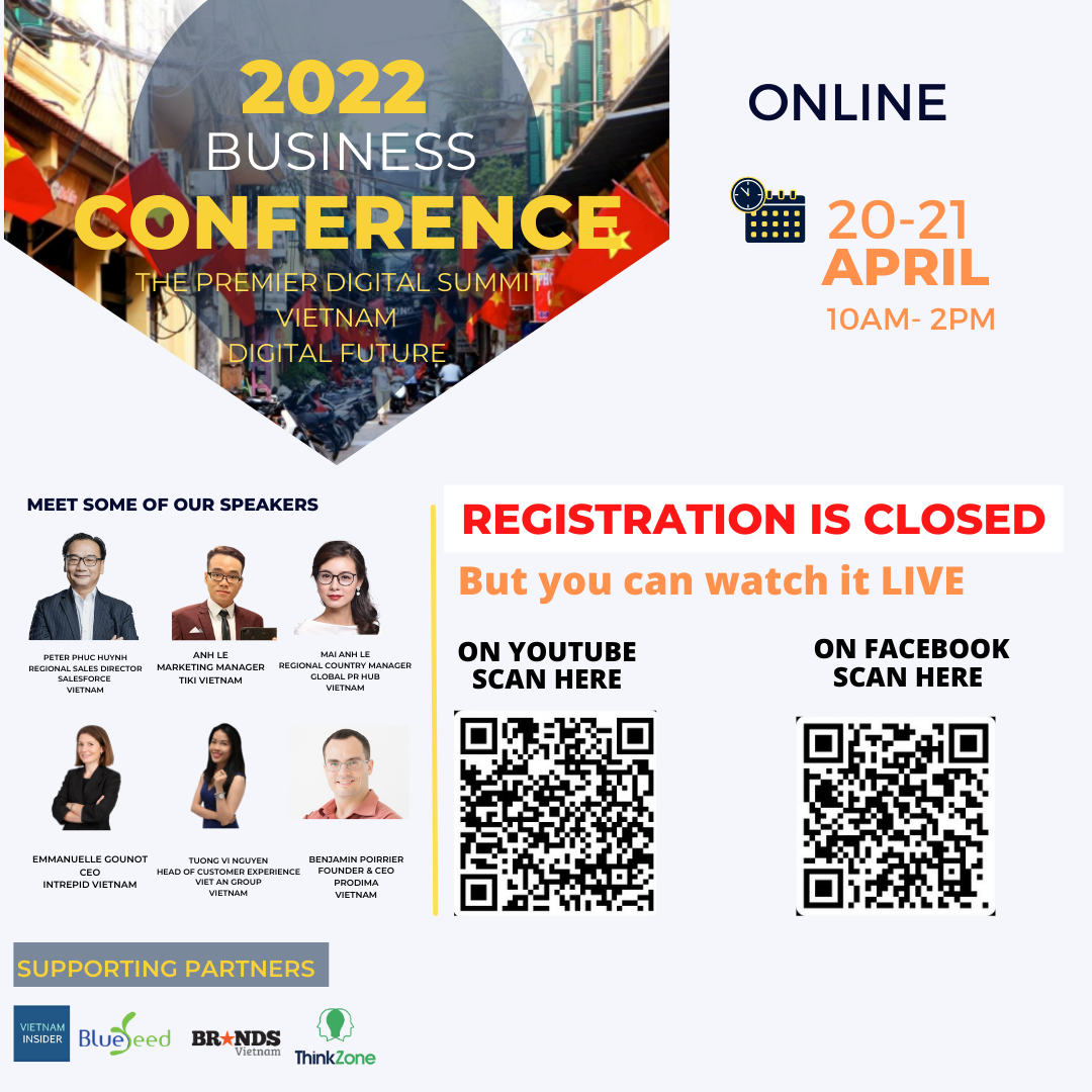 The Premier Digital Summit SEA Vietnam, Digital Future 2022