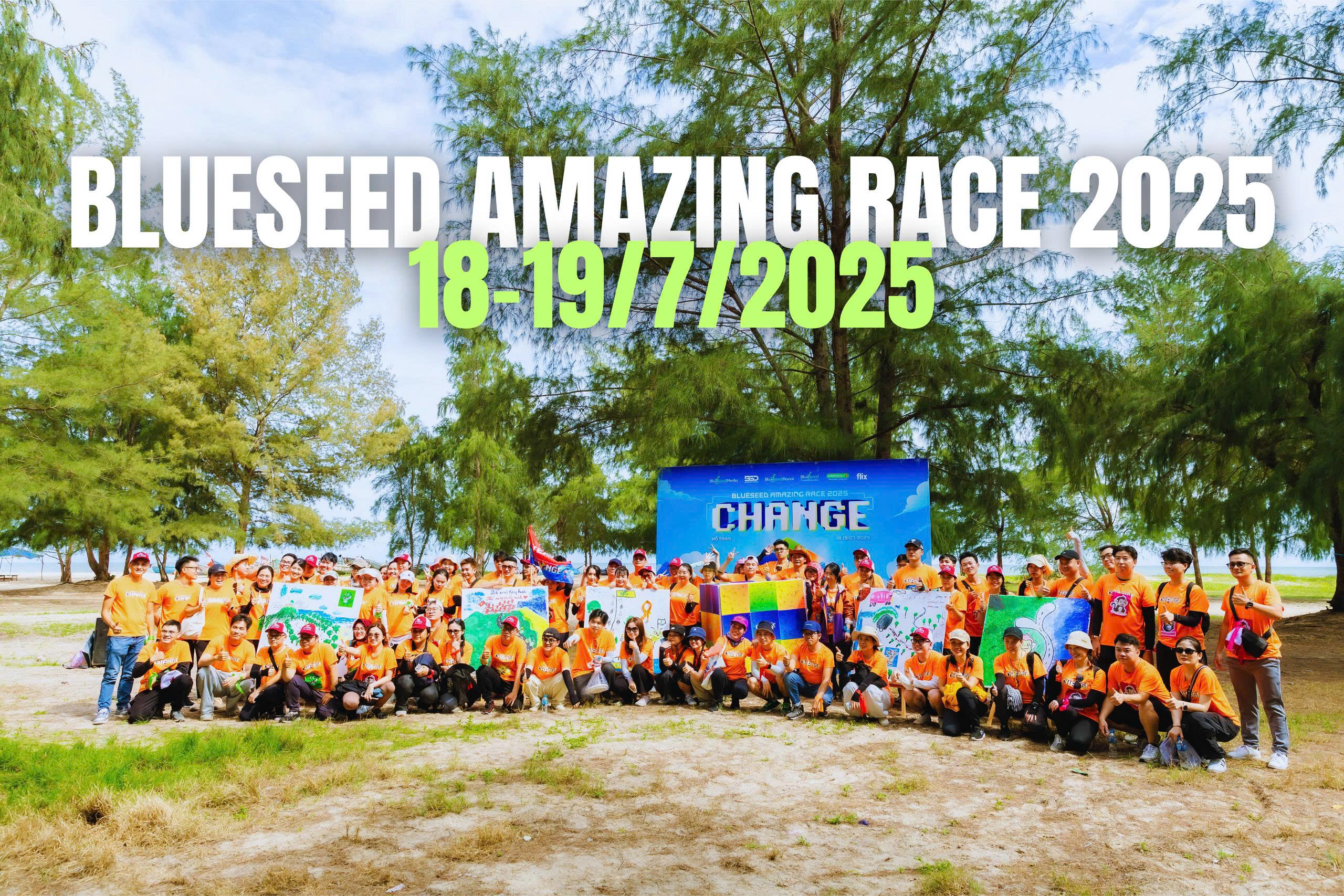 Blueseed Amazing Race 2025 | CHANGE