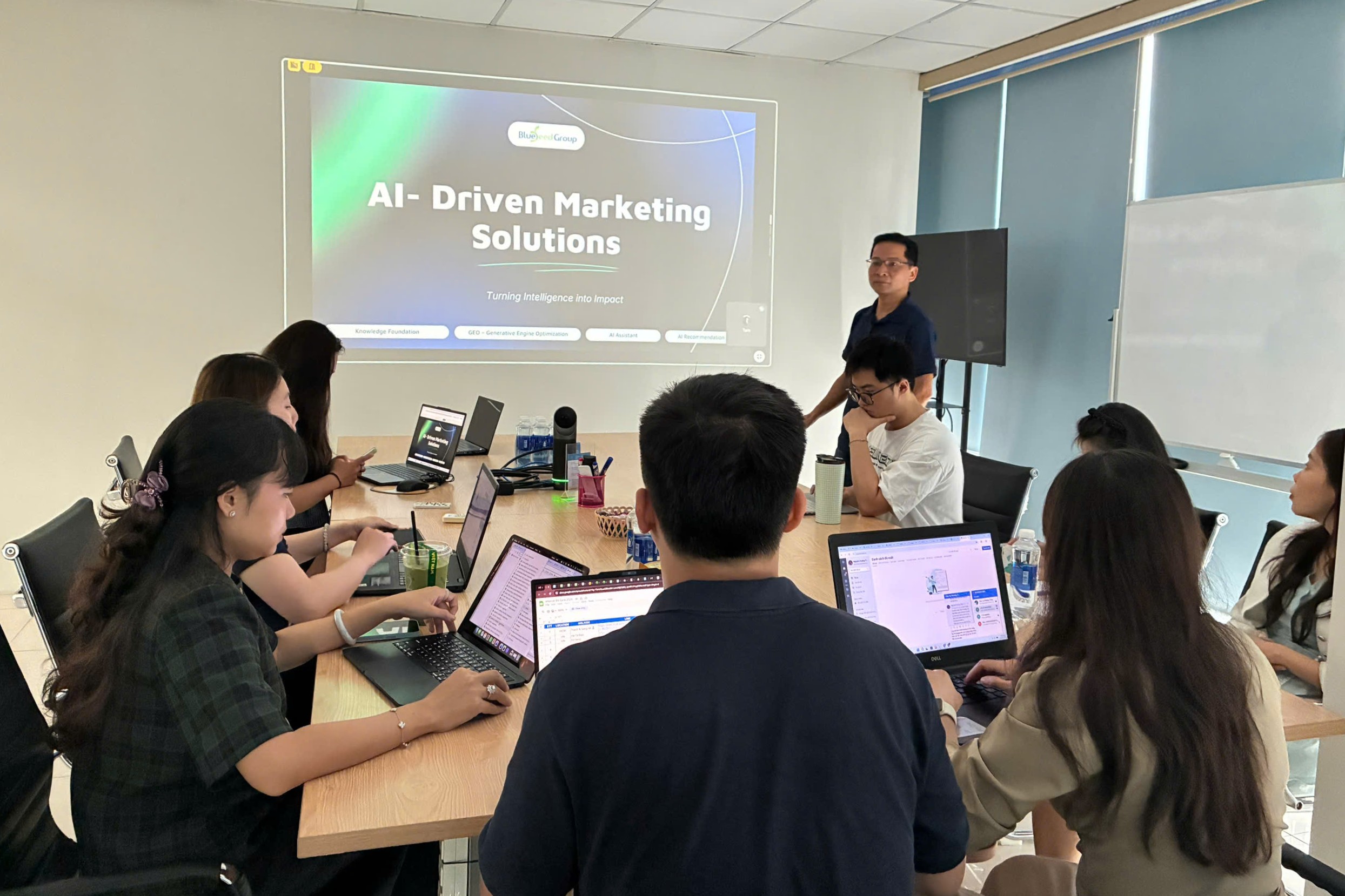 Blueseed Group x Semrush Team | AI-Driven Marketing Services Sharing