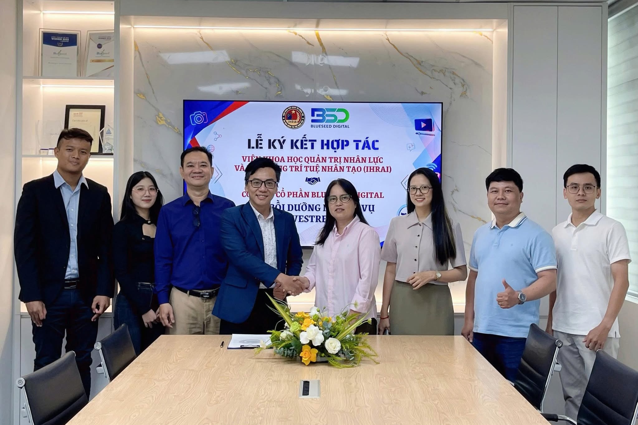 IHRAI and Blueseed Digital Sign Strategic Partnership to Develop the Next Generation of AI-Powered Livestream Professionals